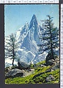 M5350 CHAMONIX MONT BLANC LES DRUS ET L AIQUILLE VERTE DEPUIS LE MONTENVERS VIAGGIATA SB